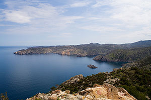 El Golfet viewed from Cap Gros, Cap de Creus